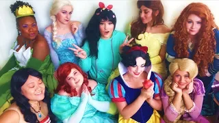 A Disney Princess Sleepover | WRECK IT RALPH 2