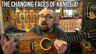 KANILE'A TENOR UKULELES - The journey from the K-1 to the Platinum!