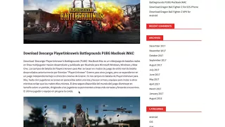 Download descargar PlayerUnknown’s Battlegrounds PUBG MacBook iMAC(online)