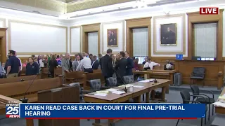 WATCH LIVE: Karen Read case back in court for final pre-trial hearing.