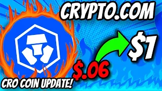 Crypto.com $1 PRICE PREDICTION! | CRO Coin PRICE | Cronos NEWS