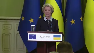 Von der Leyen offers accelerated EU accession process for Ukraine