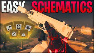 MW3 Zombies - USE THIS GUN TO FARM SCHEMATICS! ( EASY TIER 5 SCHEMATICS )