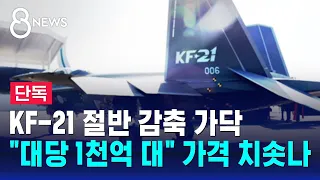 [단독] KF-21 첫 생산량 감축…가격 경쟁력 어쩌나 / SBS 8뉴스