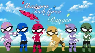 Power Rangers TechForce New Intro | Gacha Club.