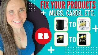 Fix Your RedBubble Products: Learn How To Design For Mugs, Cards, and Grid Patterns