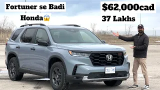 2023 Honda Pilot TrailSport | Honda’s Biggest SUV | Hindi🇨🇦