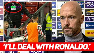 Cristiano Ronaldo Walks Out Of Old Trafford | Ten Hag: "I'll Deal With Him" | REACTION