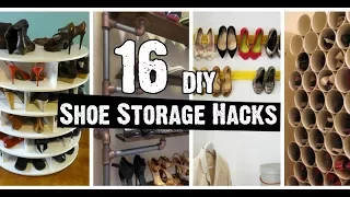 16  DIY Shoe Storage Hacks