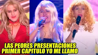 Las peores presentaciones del primer capitulo de Yo me llamo 2021