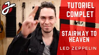 APPRENDRE « STAIRWAY TO HEAVEN » DE LED ZEPPELIN À LA GUITARE - Cours de guitare - Tablature