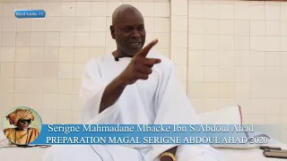 Témoignage de serigne mahmadane mbacke sur l’œuvre et la vie de serigne Abdoul Ahad