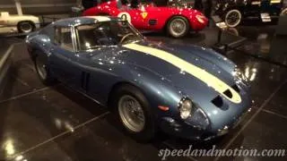 Phil Hill exhibit - Ferrari GTO, Testarossa, 375MM, 750 Monza, Chaparral and more