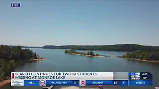 Two IU students missing at Monroe Lake, search resumes