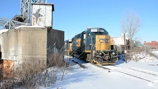 CSX B749 & Q701 Combined w/ 8 Engines on the Oak Point Link (Bronx)