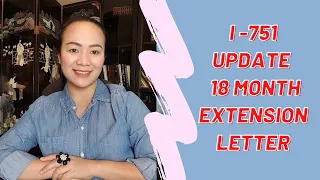 I-751 UPDATE | 18 MONTH EXTENSION LETTER | REMOVAL OF CONDITION | Avie Life in USA