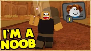 STARTING OUT AS A NOOB *NO ITEMS OR ROBUX* Dungeon Quest (Roblox)