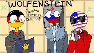 Wolfenstein (short) - Countryhumans (sh*tpost plus lazy sketch)