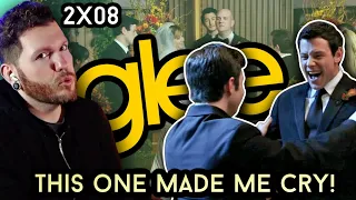 A Glee wedding that made me cry! | GLEE 2x8 REACTION 'Furt' | First time watching