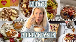 What a Dietitian Eats in a Week for the Best Meal of the Day (Easy Healthy Breakfast Ideas)