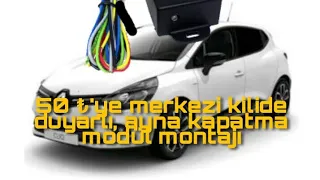 Renault Clio 4  Otomatik Ayna Kapatma Modülü Montajı ve Tüm Detayları