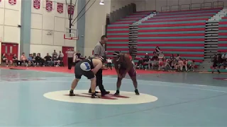 40 yr old vs 20 yr old wrestling match