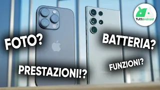 iPhone 14 Pro (Max) vs GALAXY S23 ULTRA: mai COSì! | Confronto