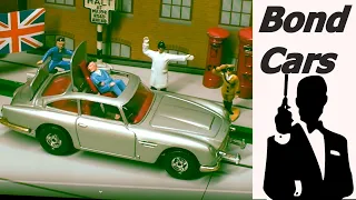 Corgi Toys  James Bond 007 Film Car Collection  ~ Vintage Diecast Corgi Cars