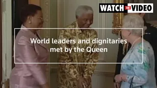 The Queen and world leaders, dignitaries