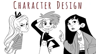 Quick Character Design Talk-through  -  Thought Process and Shapes [SPEEDPAINT]