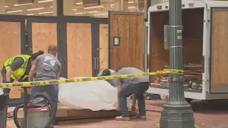 Downtown Portland businesses caught in the middle of recent violent protests