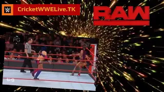Sasha Banks Vs Asuka RAW 29/01/18