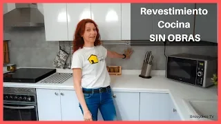 DESCUBRE Cómo Renovar la Pared de tu COCINA ✅ SIN OBRAS ✅ SIN POLVO  ✅ Fácil y Rápido 🚀