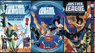 Justice League Unlimited 2005-2007 DVD promos