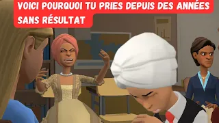 Voici pourquoi tu pries depuis des années sans résultat - Animation chretienne - dessin animé