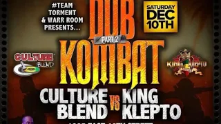 (SOUND CLASH 2022)MORTAL KOMBAT  CULTURE BLEND VS KING KLEPO  IN BROOKLYN,NYC..SOUND CLASH