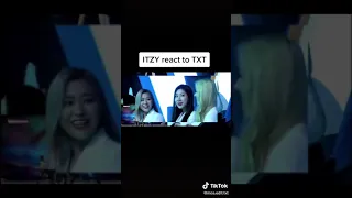 ITZY reacts to TXT!