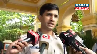 DCP Prateek Geeta Singh Confronts Media On Security Of Union Home Minister Amit Shah