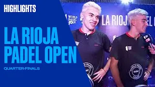 Quarter Finals Highlights Libaak/Augsburger vs Sánchez/Campagnolo | La Rioja Padel Open