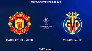 ⚽ Manchester United vs Villarreal ⚽ | Champions League (29/09/2021) | PES 2021