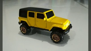 Jeep Wrangler Maisto wheel swap - Diecast Custom