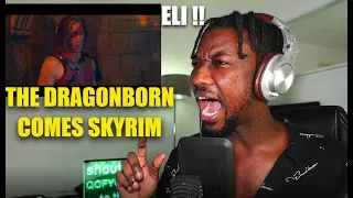 The Dragonborn Comes Skyrim VoicePlay feat. Omar Cardona | SINGER REACTION **ELI !!**