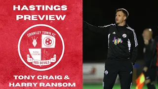 HASTINGS UNITED PREVIEW | Tony Craig & Harry Ransom