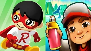 Subway Surfers vs Tag With Ryan Android Gameplay