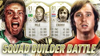 FIFA 21 : Pelé vs Cruyff ICON Squad Builder Battle 😱🔥