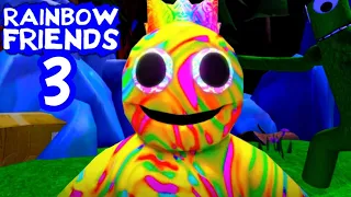 🌈 Радужные друзья часть 3 ROBLOX! Продолжение! Чем закончится страшная история?! Rainbow Friends 3