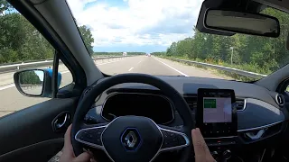 Zoe la 120 km/h eficienta ca o Tesla! Test consum si autonomie!