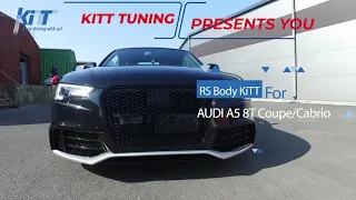 RS Look Body KiTT For Audi A5 8T Coupe Cabrio