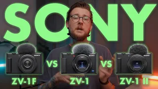 Sony ZV-1F vs Sony ZV-1 vs Sony ZV-1 II - Który wybrać?