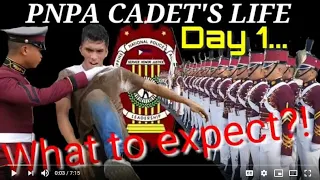 PNPA Cadets Day 1...Reception Rites| Habib Le Franco